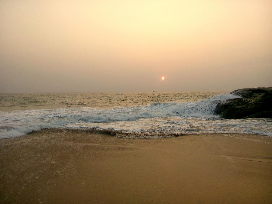 A calm sunset Photograph by Silpa Saseendran