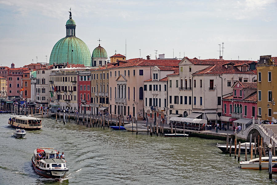 A Canal View In Venice, Italy Photograph by Rick Rosenshein