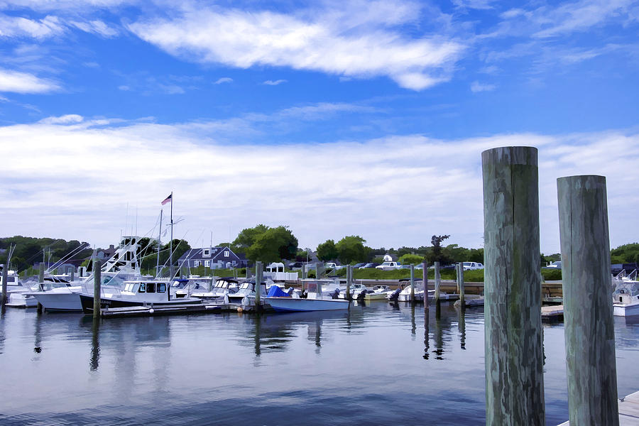 A Cape Cod Harbor Photograph by Sharon M Connolly - Fine Art America