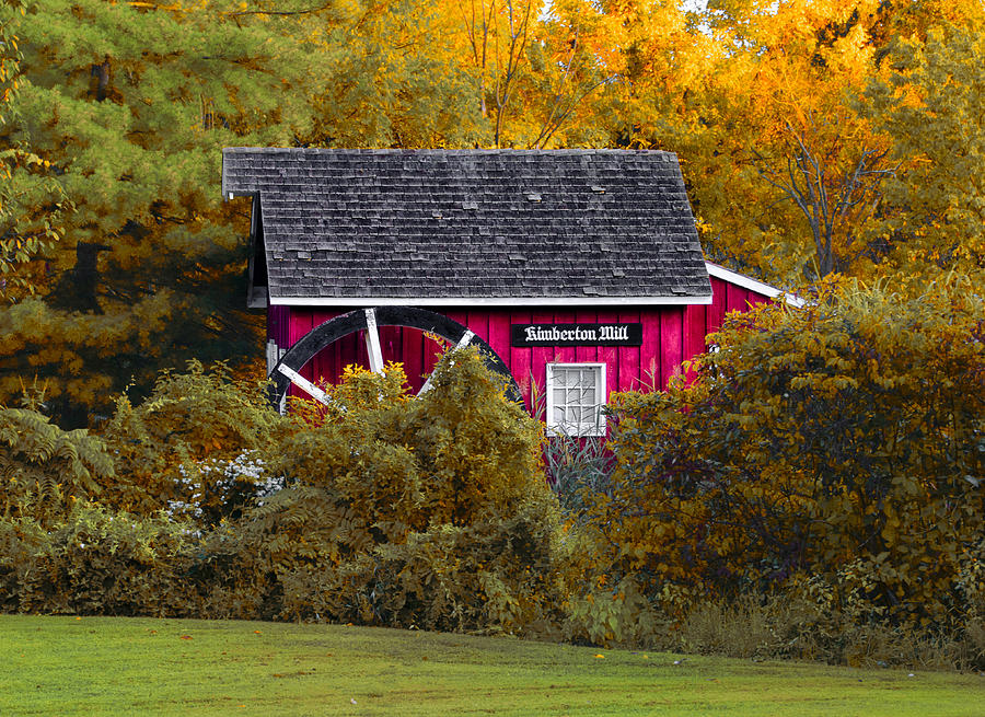 Seasons Photograph - A Change of Seasons at Kimberton Mill by Bill Cannon