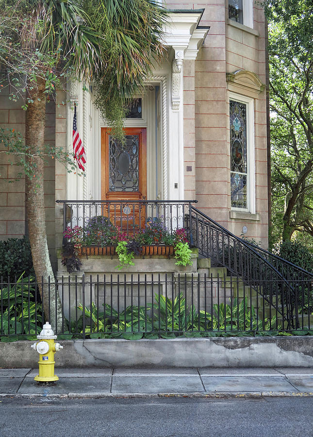 A Charleston Home Photograph by Dave Mills