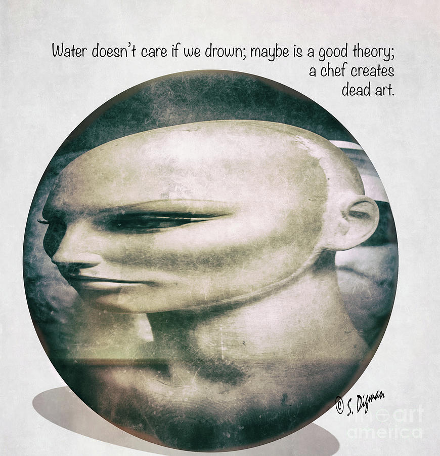 Chef Photograph - A Chef Creates Dead Art by Steven Digman Chef Photograph - A Chef Creates Dead Art by Steven Digman
