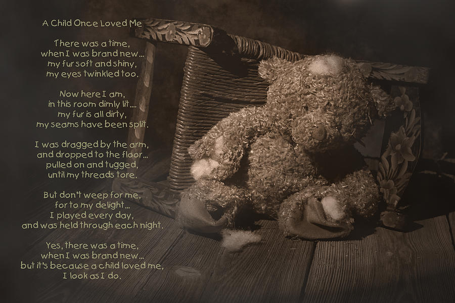A Child Once Loved Me Poem Photograph by Tom Mc Nemar