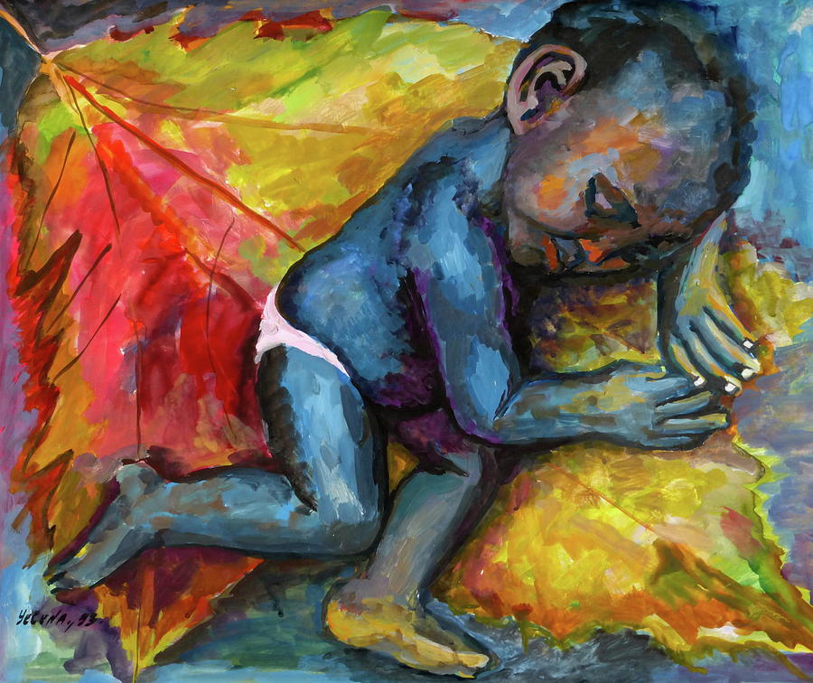 A child Painting by Yelena Tylkina
