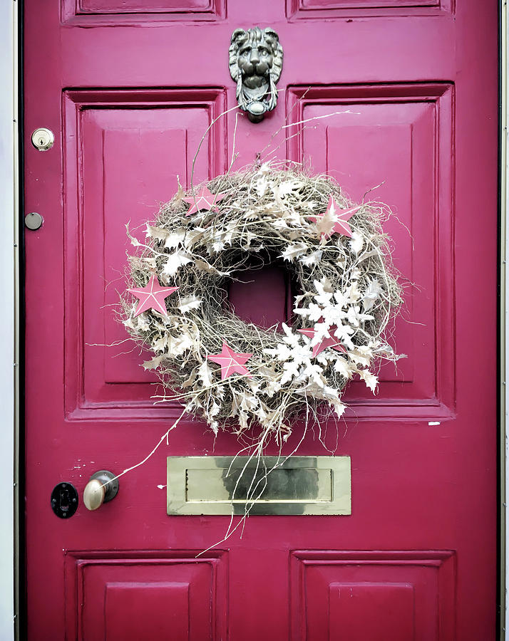 A christmas wreath Photograph by Tom Gowanlock