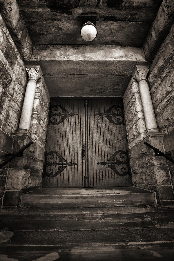 A Church Door Photograph by Dick Pratt