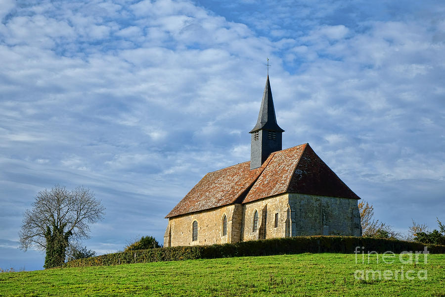 A Church in France Photograph by Olivier Le Queinec