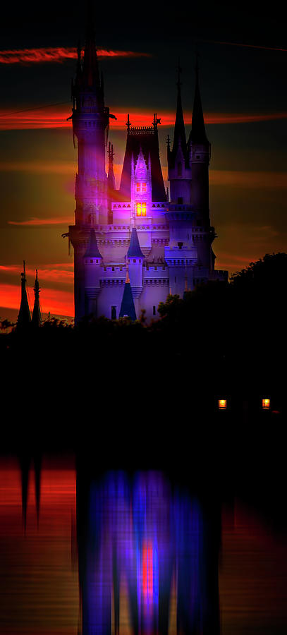 A Cinderella Sunset Photograph by Mark Andrew Thomas