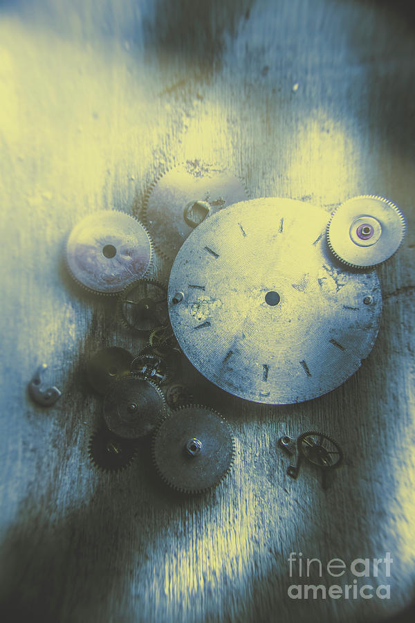 A clockwork blue Photograph by Jorgo Photography