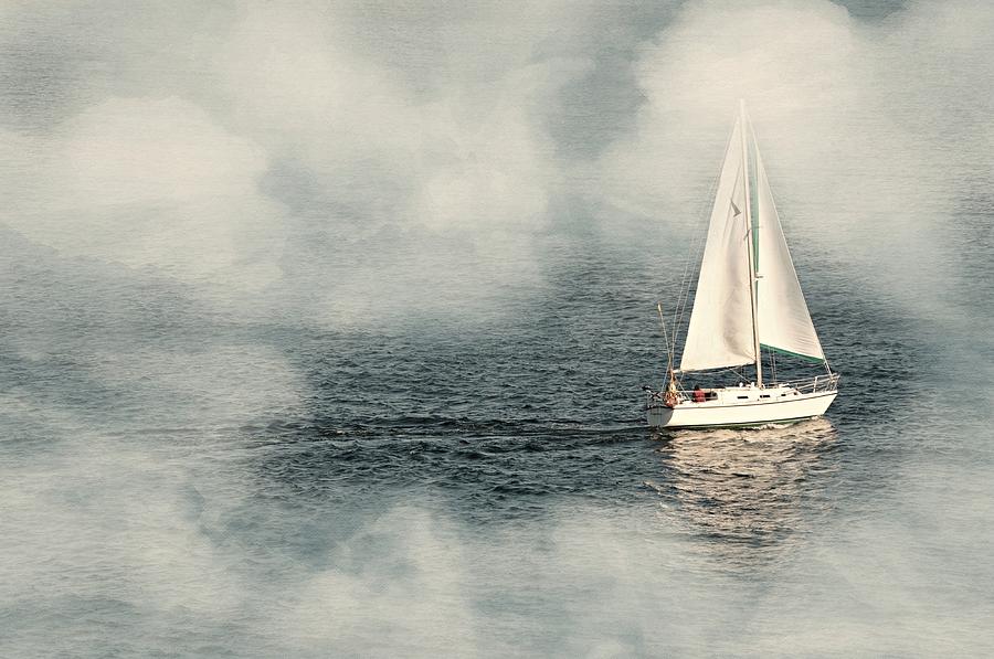 A Cloud and Sail Photograph by Diana Angstadt