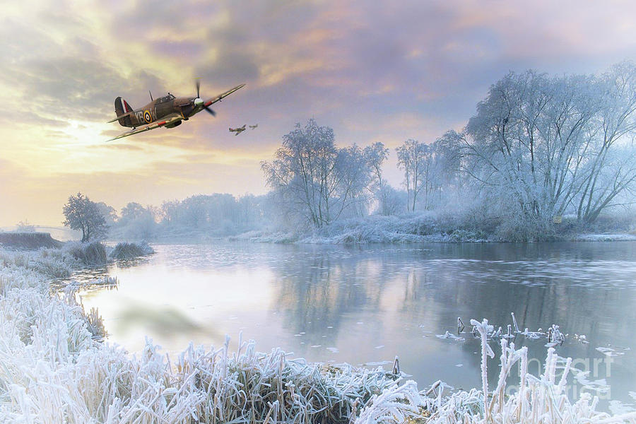 A Cold Cold Morning Digital Art by Airpower Art
