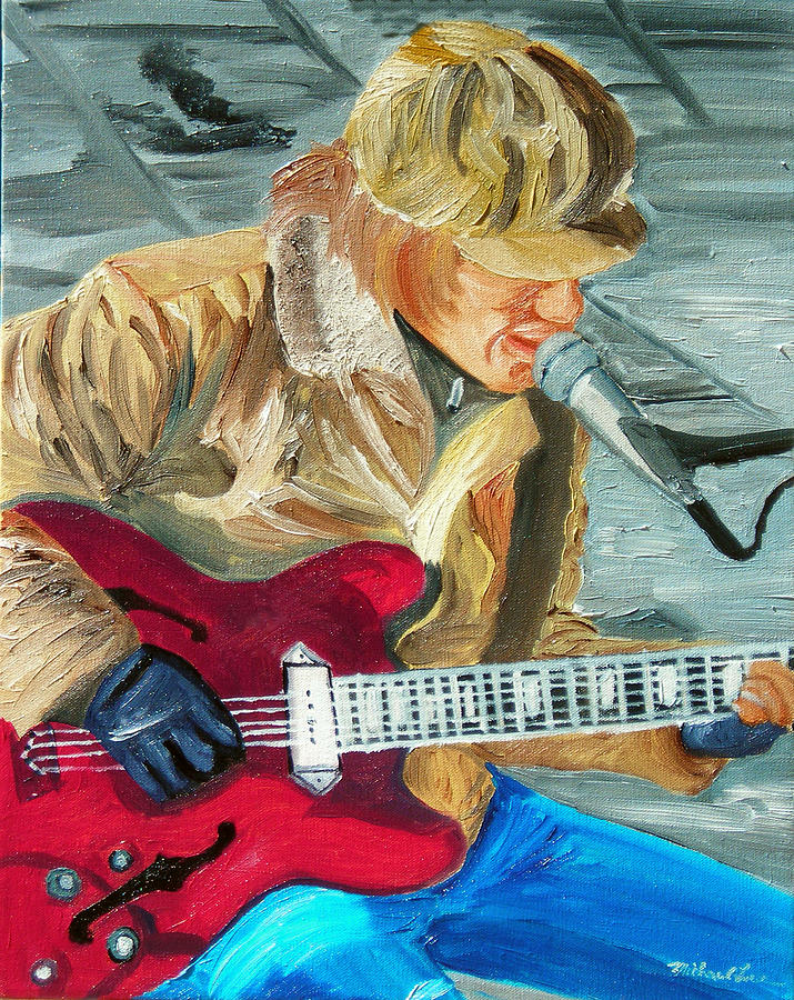 New Orleans Painting - A Cold Day To Play by Michael Lee