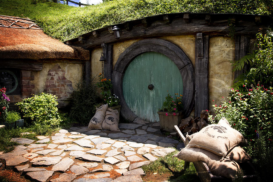 A Colorful Hobbit Home Photograph by Kathryn McBride