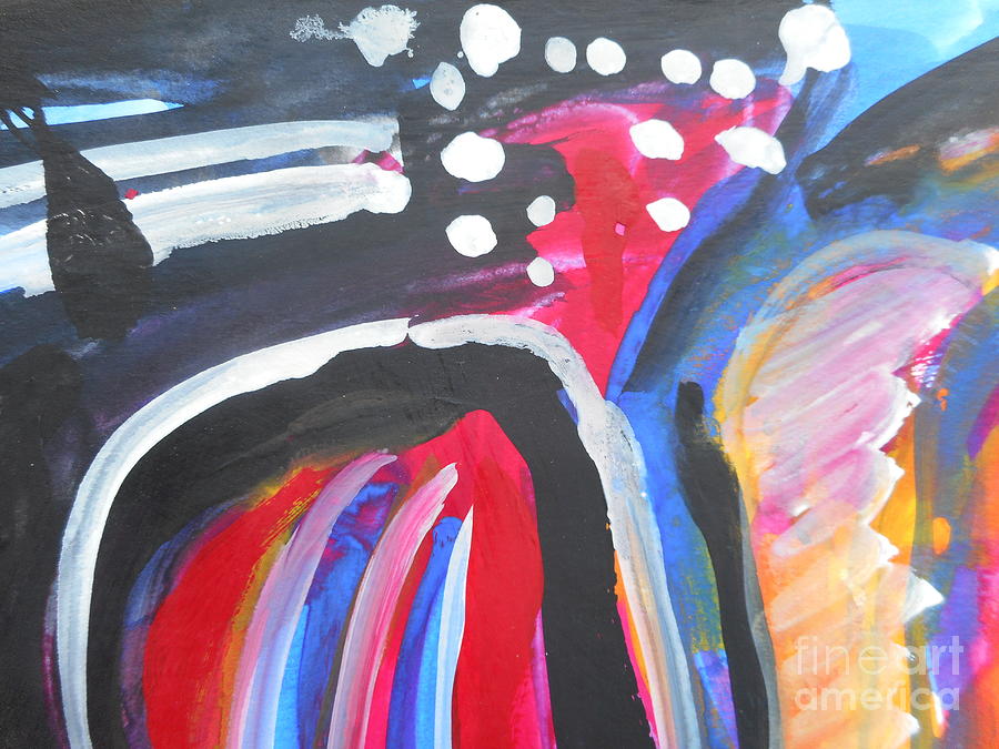A Colorful Path Painting by Katerina Stamatelos
