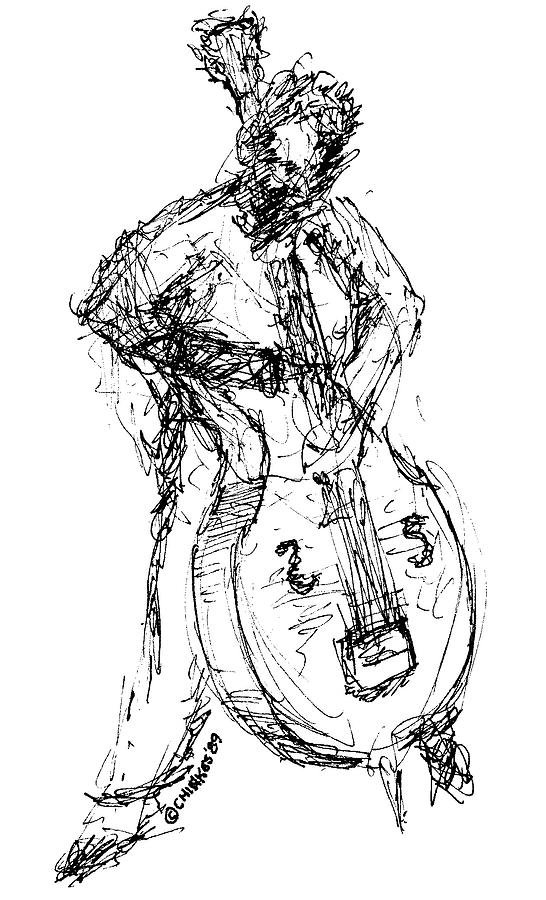 A Complete Musician Drawing by Sam Chinkes Fine Art America
