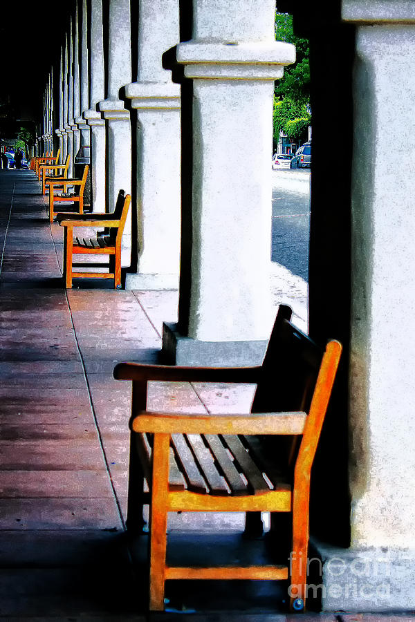 A Cool Seat in Ojai Photograph by Stefan H Unger