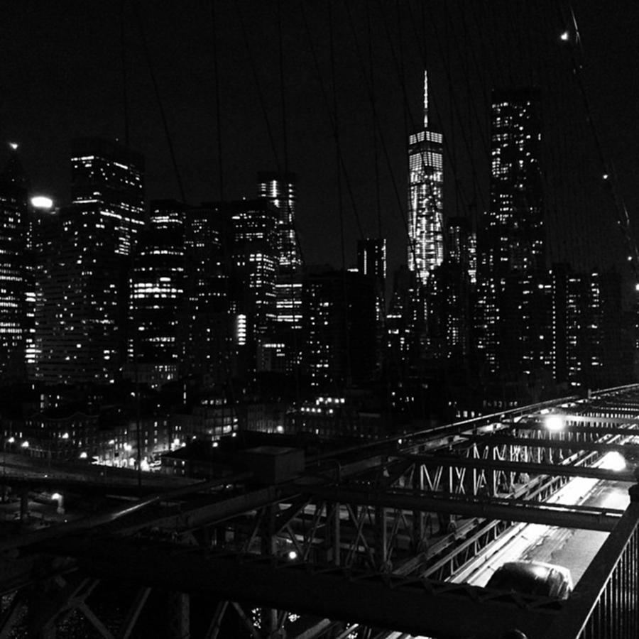 Tourist Photograph - Midnight in Manhattan  by Jake Cockerill