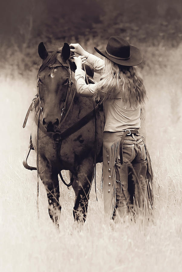 A Cowgirls Love Photograph By Athena Mckinzie Fine Art America