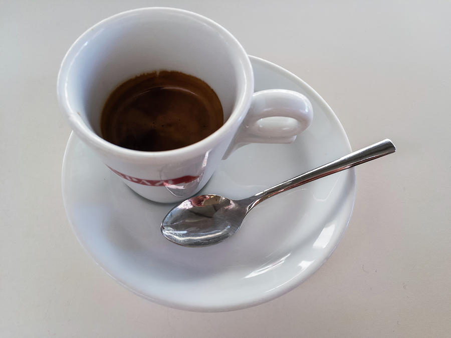 A Cup of Espresso Photograph by Marina Usmanskaya