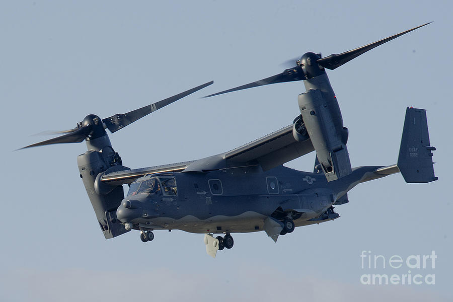 A CV-22B Osprey Painting by Celestial Images