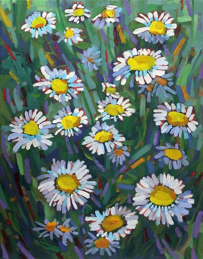 A Daisy A Day Painting by Phil Chadwick