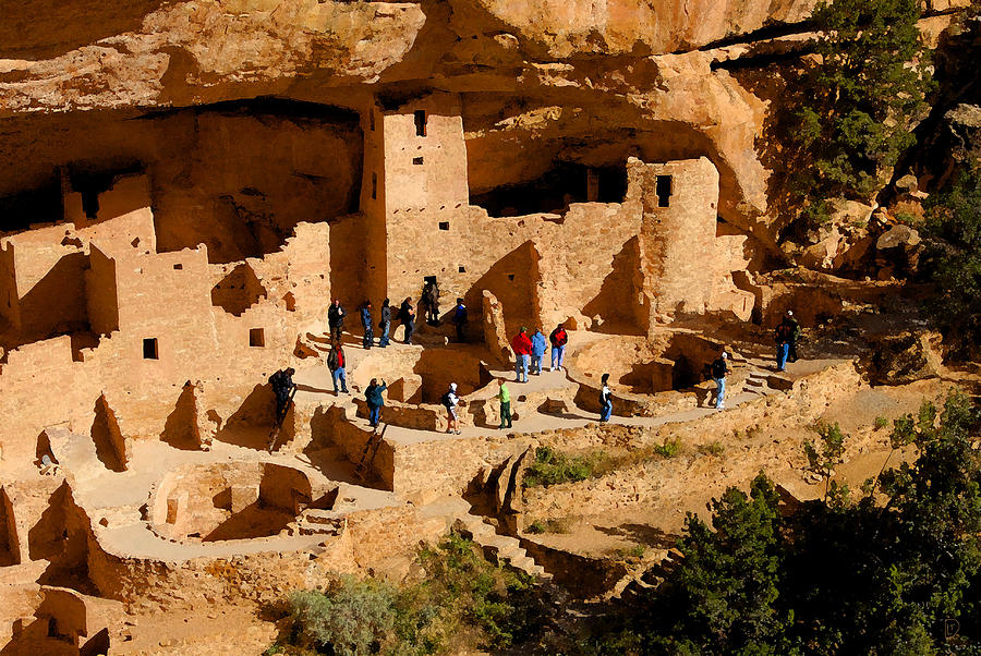 Landscape Painting - A day at Mesa Verde by David Lee Thompson