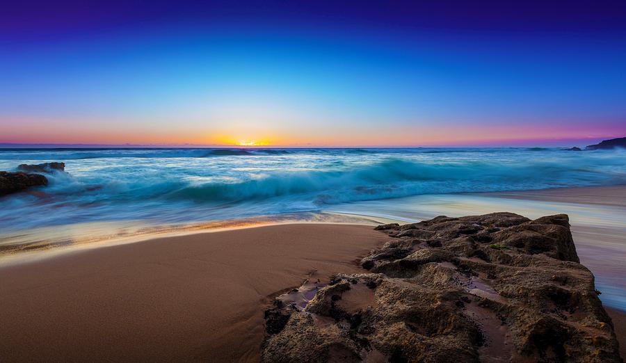 A Day At The Beach Photograph by Mixed Imagery - Fine Art America