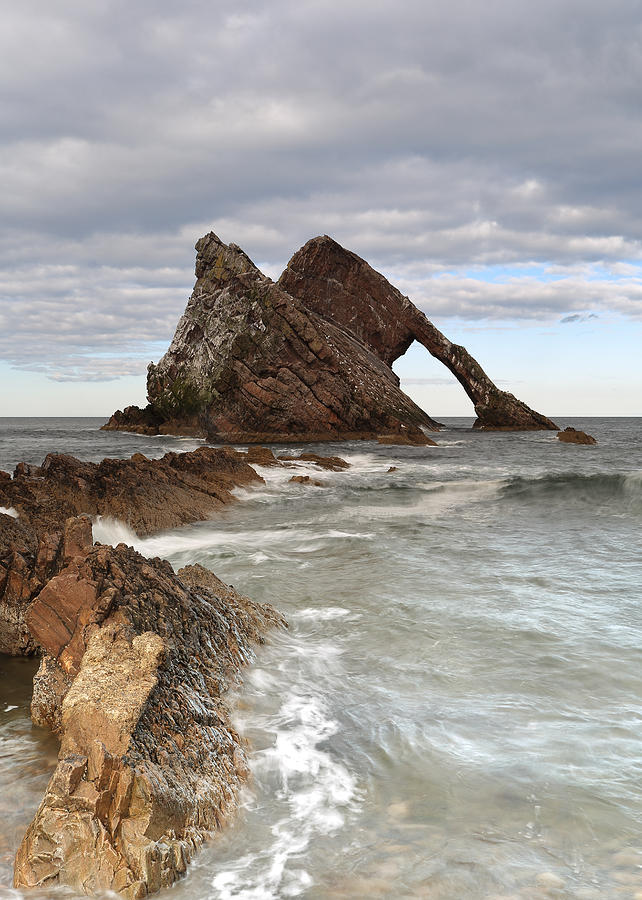 A Day by Bow Fiddle Rock Photograph by Maria Gaellman