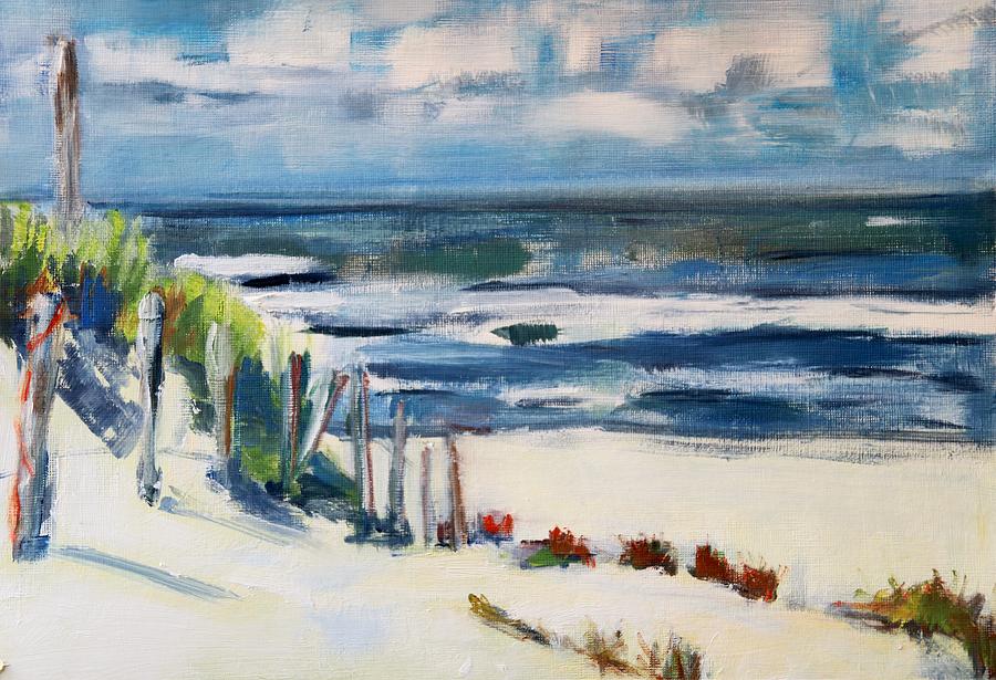 A Day by the Sea Painting by Christel Roelandt