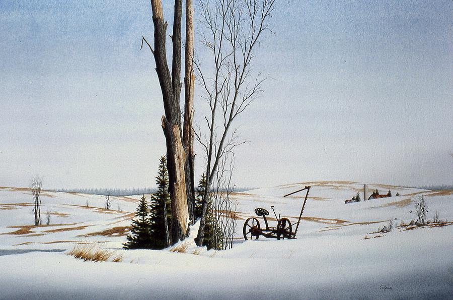 A Day in the Caledon Hills Painting by Conrad Mieschke