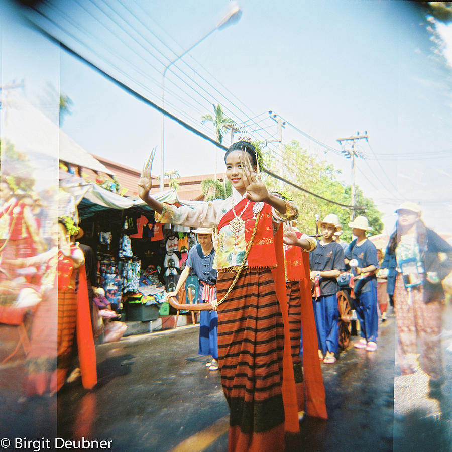 Thailand Photograph - a day of traditional Thai Songrkan celebrations by Birgit Deubner