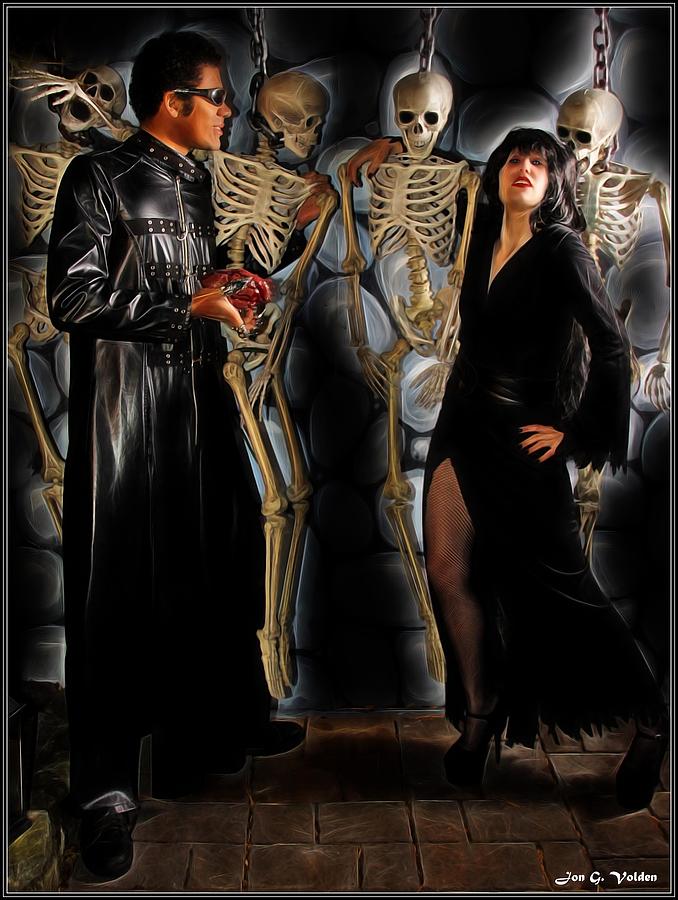 A Dead mans Party Painting by Jon Volden