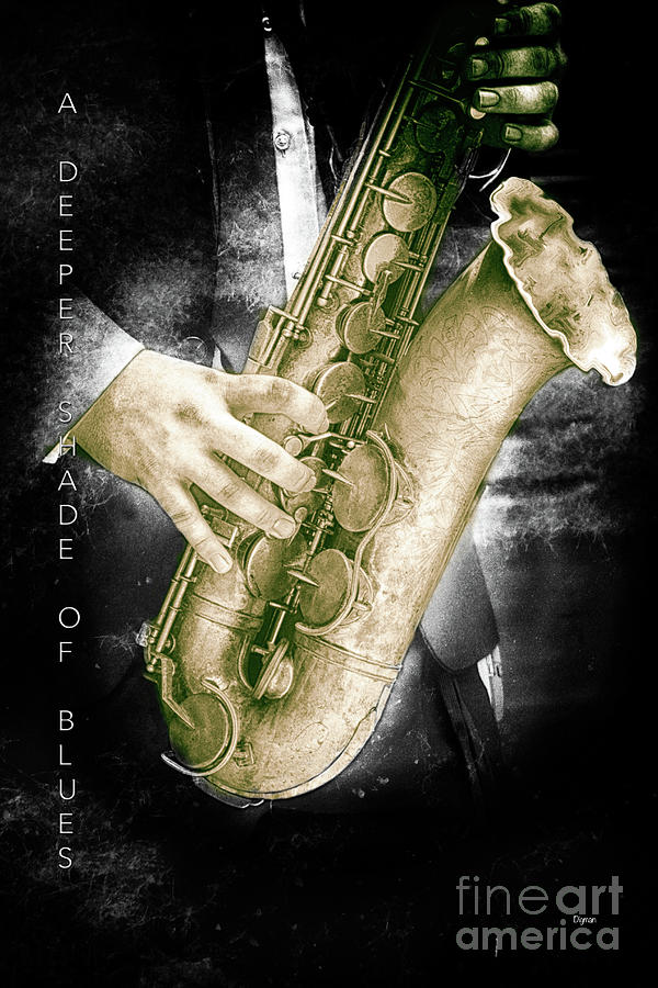 Music Photograph - A Deeper Shade Of Blues by Steven Digman Music Photograph - A Deeper Shade Of Blues by Steven Digman