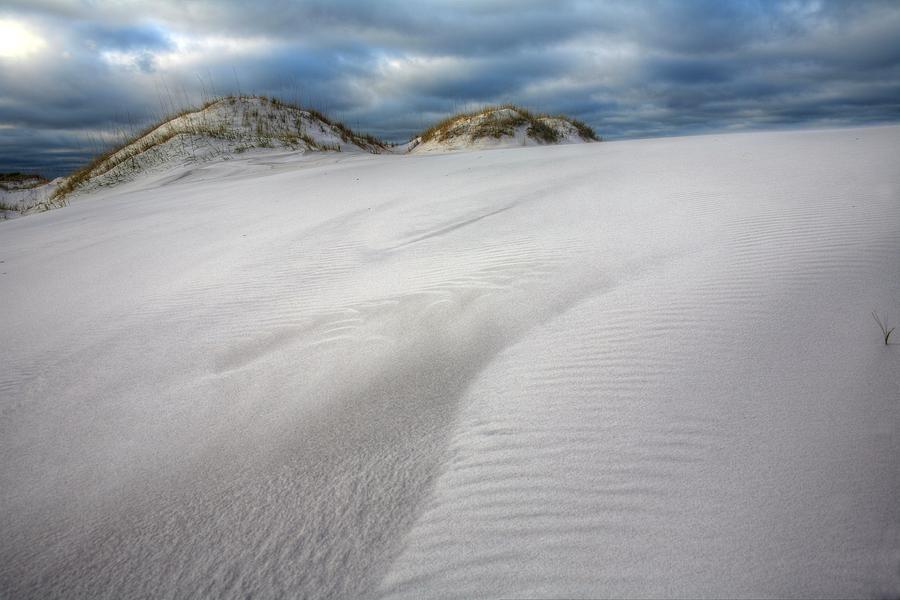 Beach Photograph - A Destin White Out by JC Findley