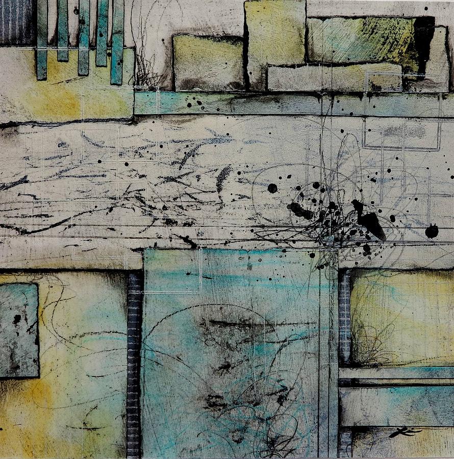 Abstract Mixed Media - A different Approach  by Laura Lein-Svencner