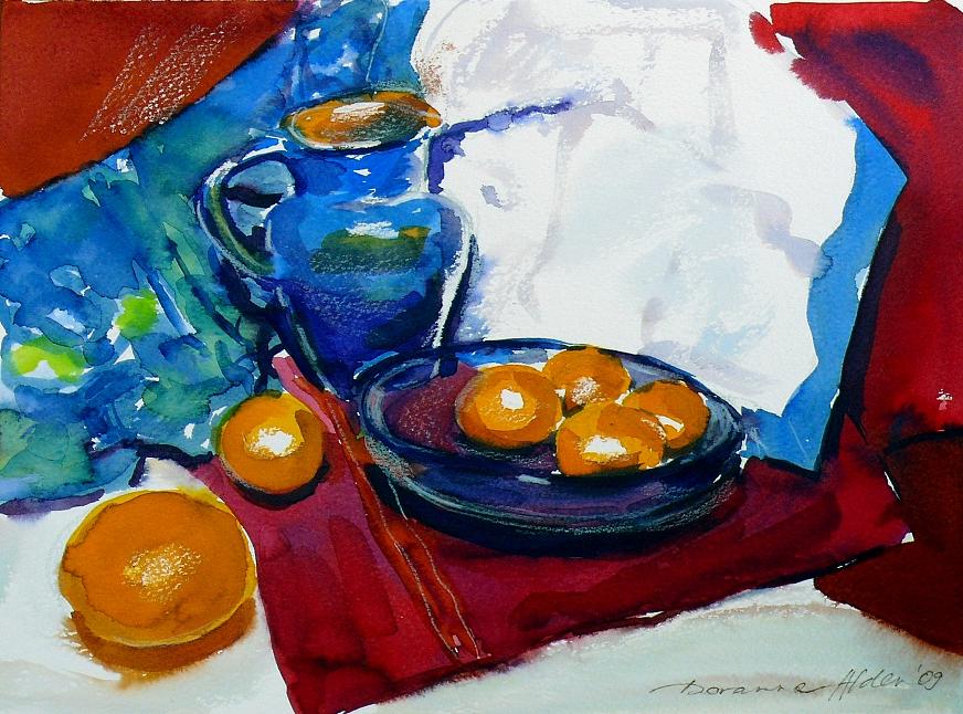 Still Life Painting - A Different Perspective by Doranne Alden