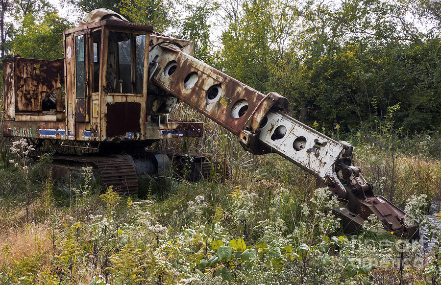 A Discarded Excavator Photograph