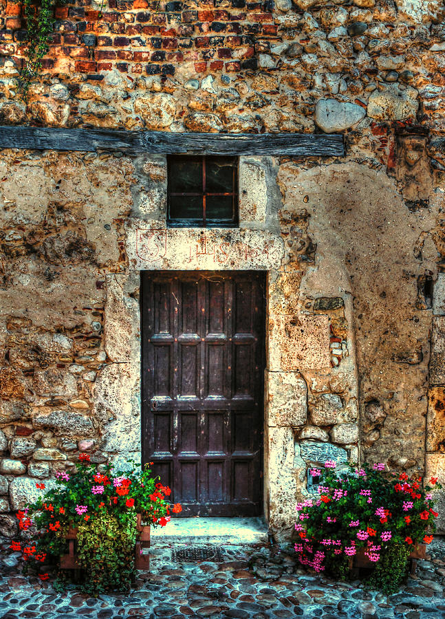 A Door in France Photograph by Tom Prendergast