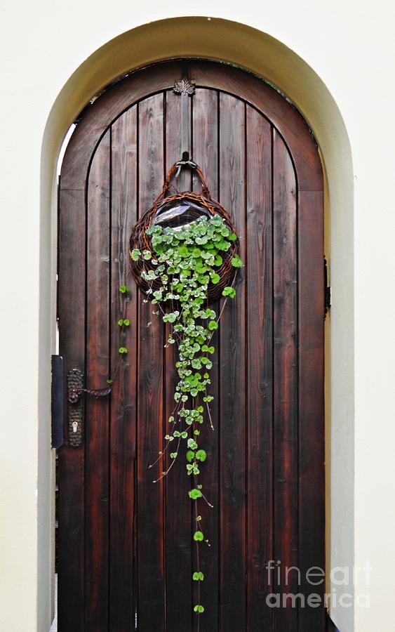 A Door in Schierstein Photograph by Sarah Loft