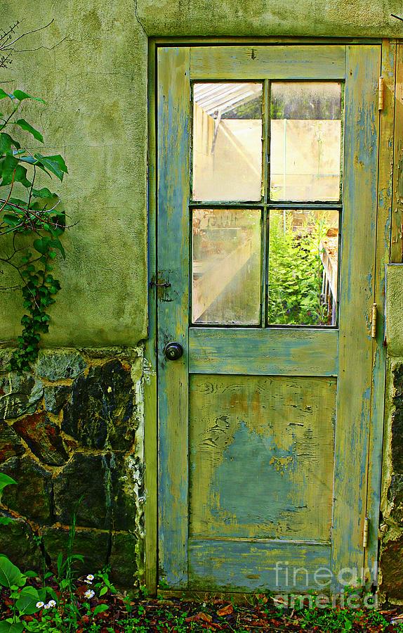 Summer Photograph - A Door With Patina  by Marcia Lee Jones