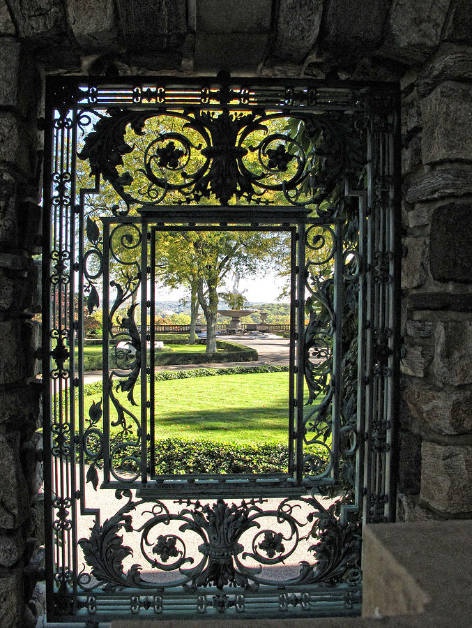 A Doorway at Kykuit Photograph by Dave Mills