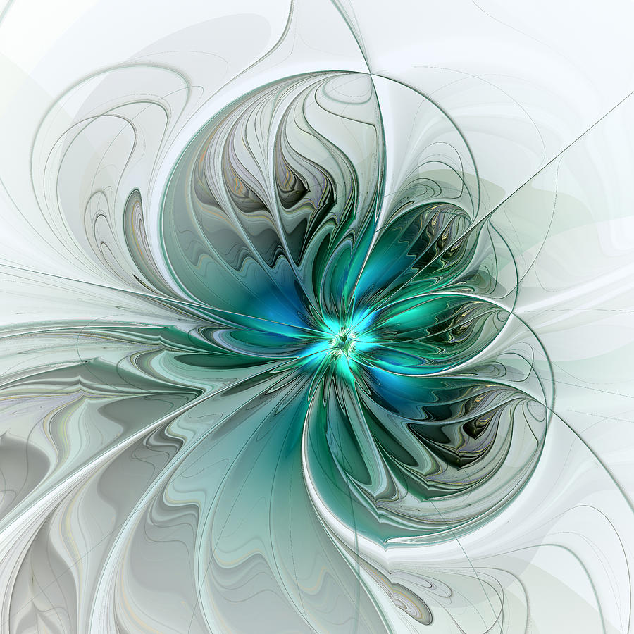 A Dream in Blue Digital Art by Gabiw Art