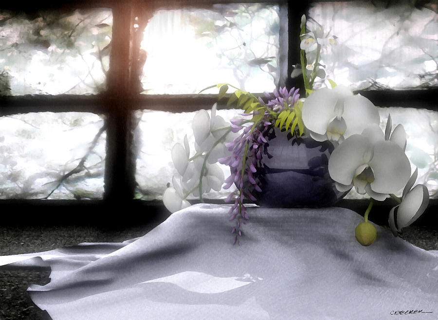 A Dream of Orchids Digital Art by Cynthia Decker
