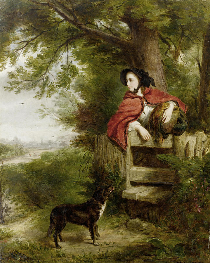 William Powell Frith Digital Art - A Dream Of The Future by William Powell Frith