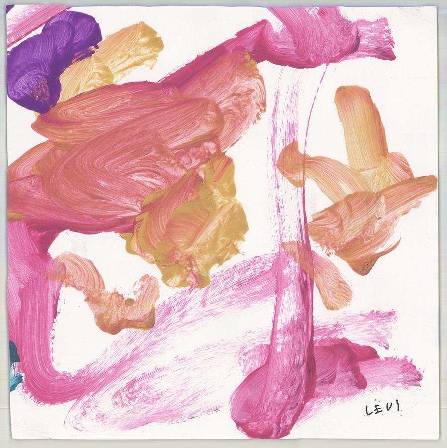 A Drop Of Pink Painting by Levi