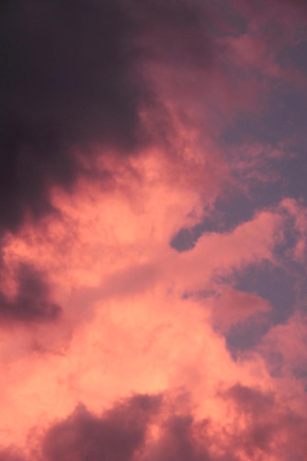Sunset Photograph - A Face in the Cloud by Diane Zucker