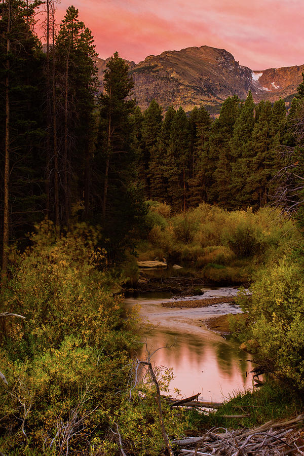 A Fall Sunrise In The Rockies Photograph by John De Bord