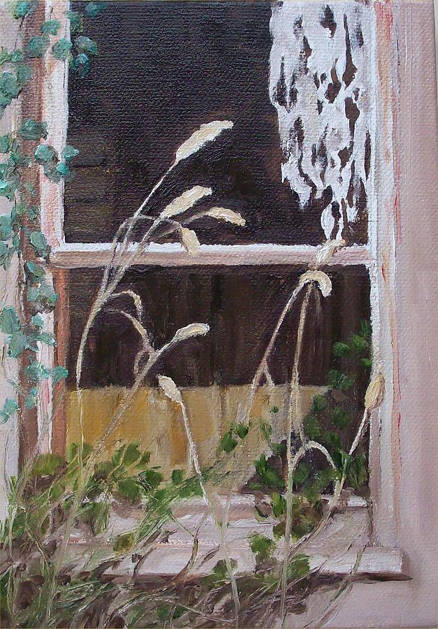 Abandoned House Painting - A Family Lived Here by Irene Corey Abandoned House Painting - A Family Lived Here by Irene Corey