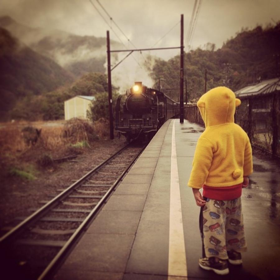 Japan Photograph - A Famous Steam Train In The Mountains by Meghan Alexander