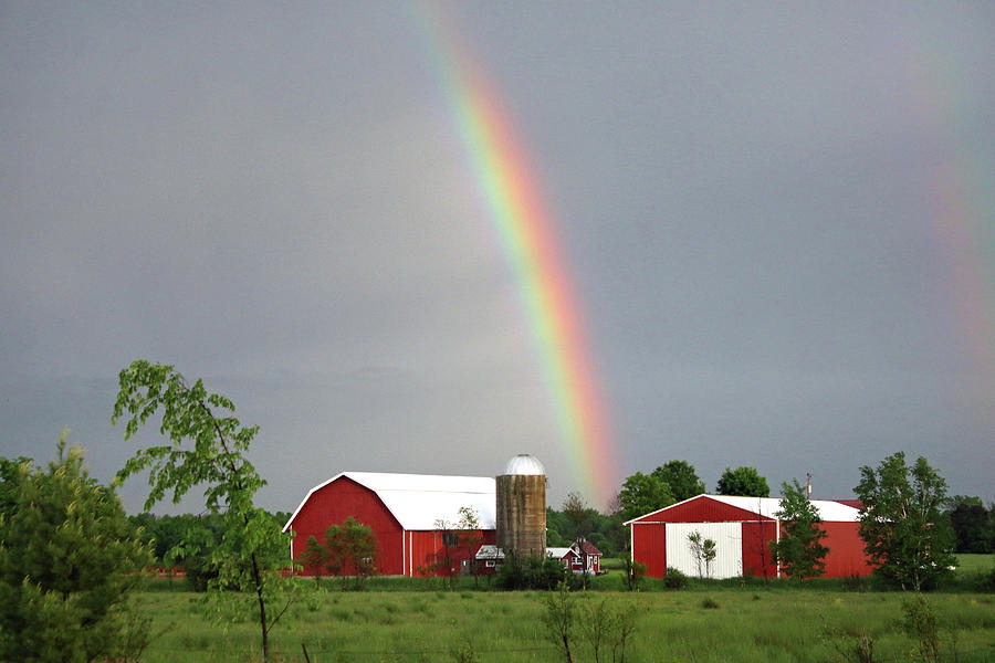 A Farmers Rainbow  Photograph by Brook Burling